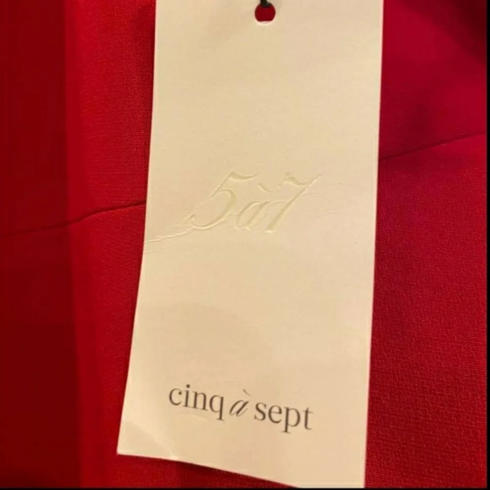 Cinq a Sept Dulcina One-Shoulder Handkerchief-Hem - Picture 8 of 9